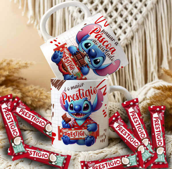 14 ARTES PASCOA STITCH - Imagem 9