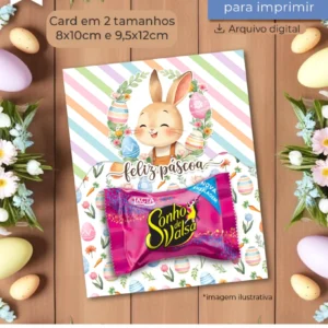 Arte Card Multiuso – Jardim dos Coelhinhos