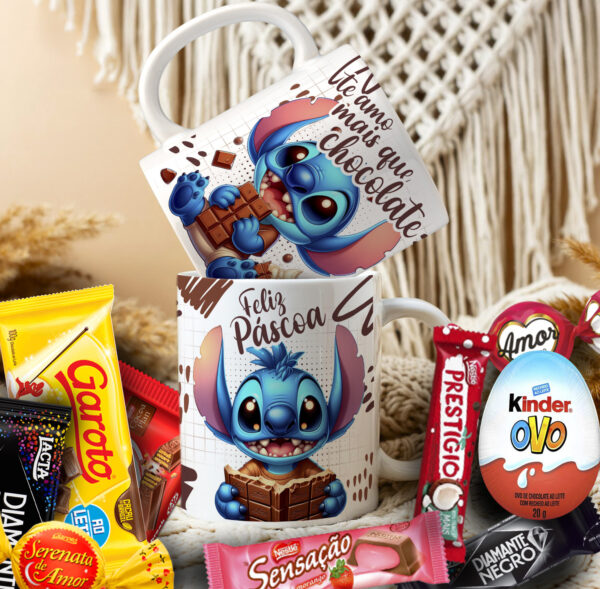 14 ARTES PASCOA STITCH - Imagem 14