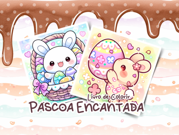 Páscoa Encantada – Livro de Colorir - Imagem 5