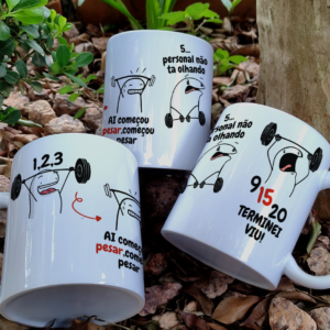 ARTE CANECA AVULSA FLORK ACADEMIA