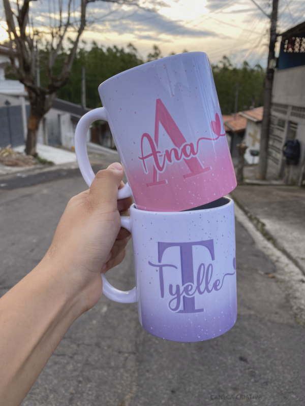 52 Artes caneca alfabeto Stitch - Imagem 2
