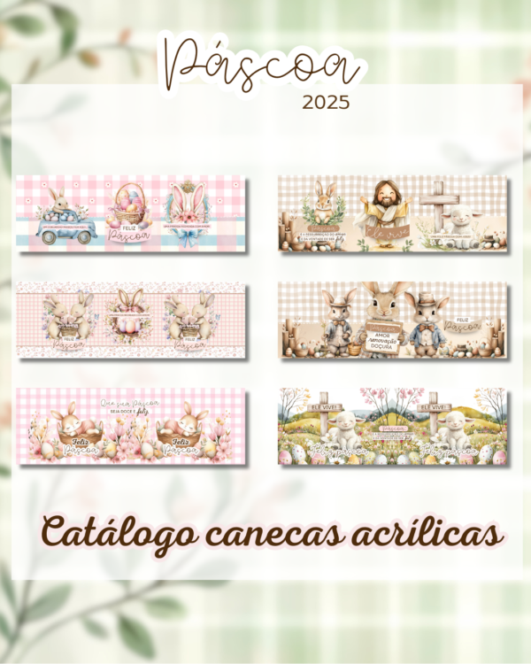 Coleção Digital PÁSCOA 2025 - Imagem 11