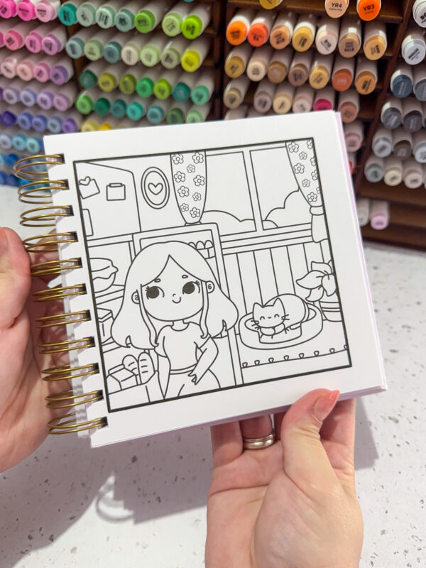 Livro de colorir -  Menininhas - Imagem 5