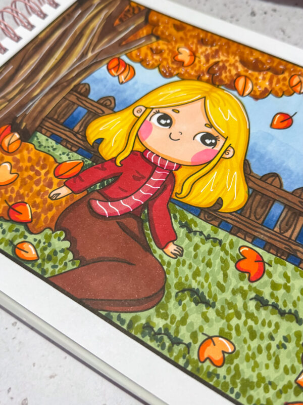 Livro de colorir -  Menininhas - Imagem 13