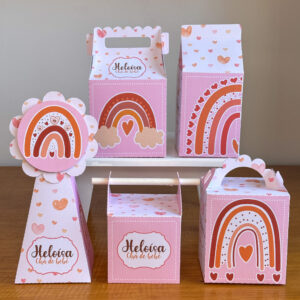Arco íris Boho - Kit Festa