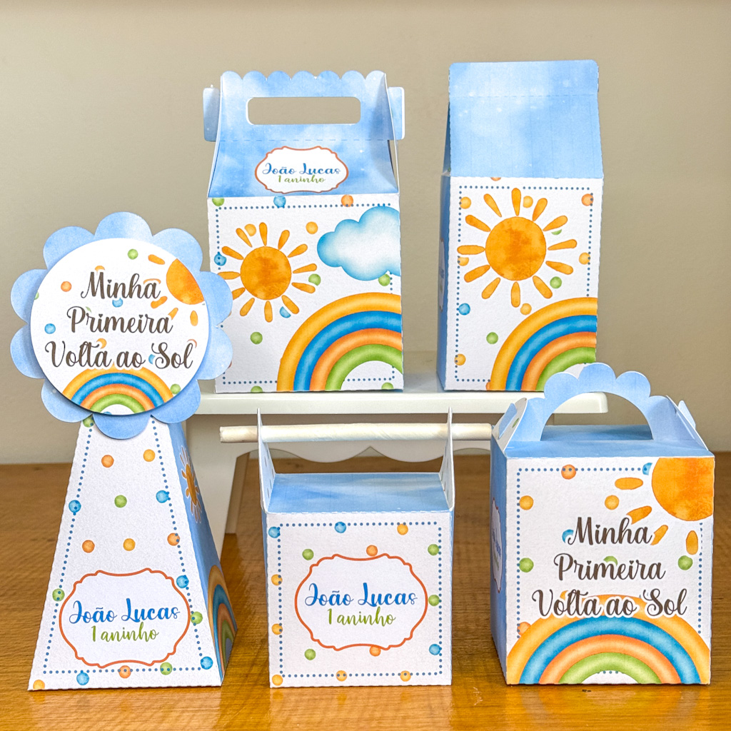 Primeira Volta ao Sol – Kit Festa Pronta