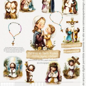 Mistérios do Santo Rosário – Gozosos e Dolorosos