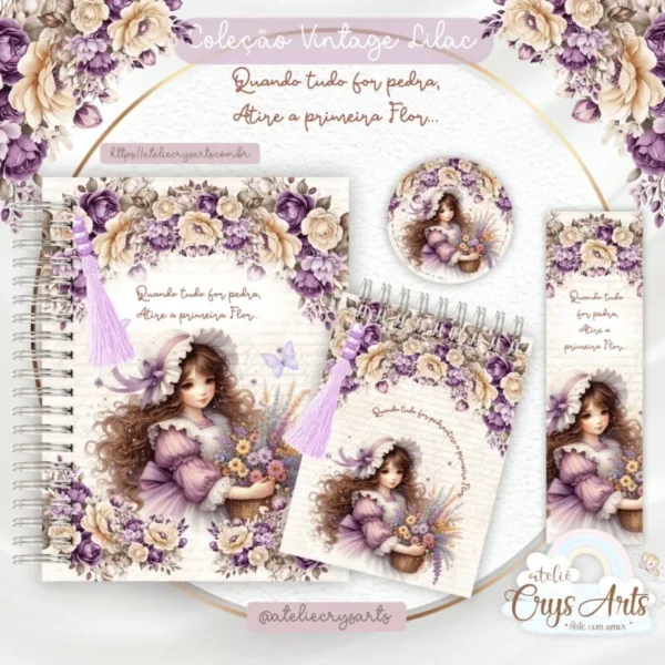 Combo Flor – Encadernação - Imagem 4