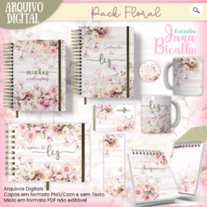 PACK Floral Menina (Jana Bicalho)