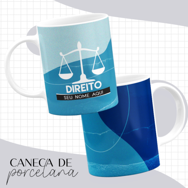 Arte Caneca Direito feminina - Imagem 2