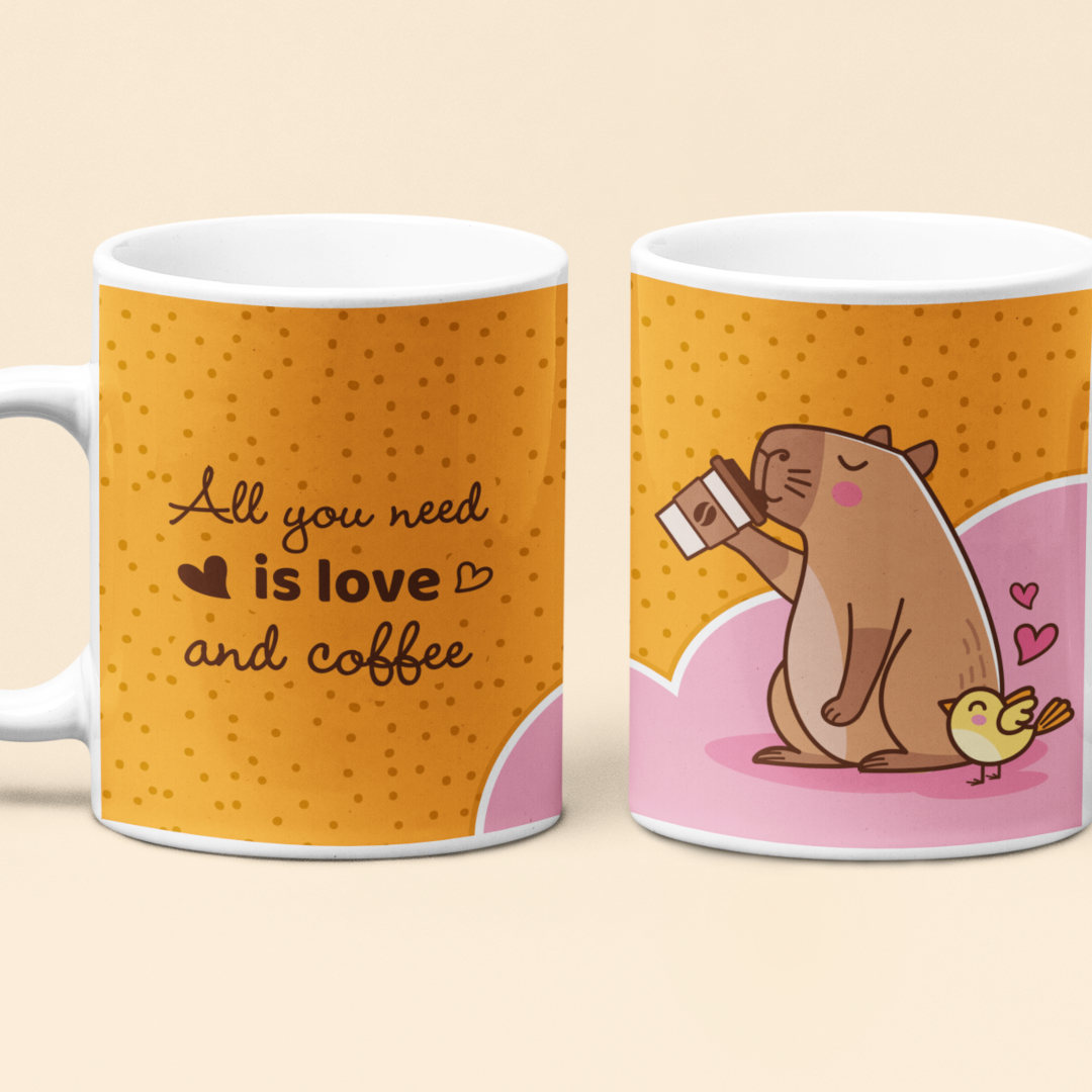 12 Artes Caneca Capivaras - Telma