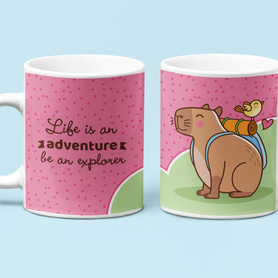 12 Artes Caneca Capivaras - Telma - Imagem 3