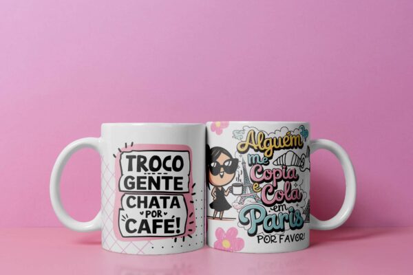 30 artes para canecas + 100 artes de frases ilustrada - Imagem 13