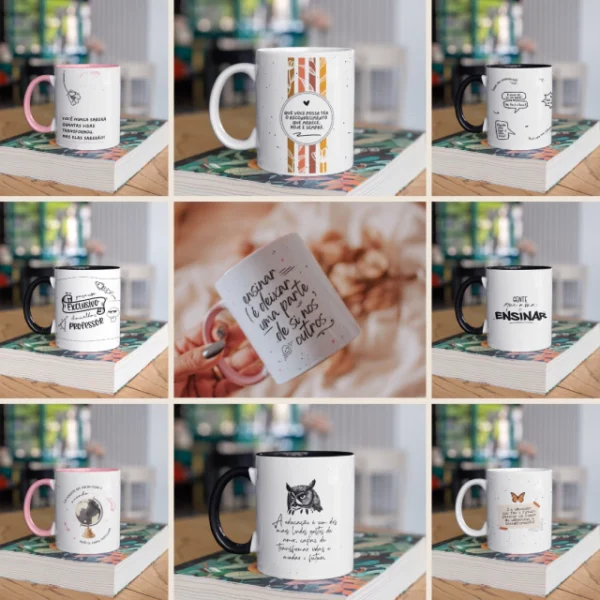 Pack Professores - caneca em laços - Imagem 4