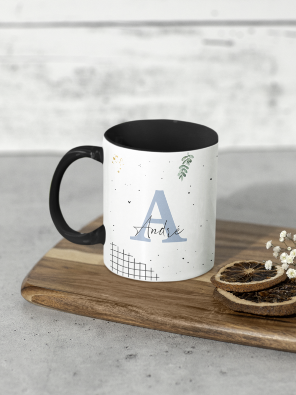 Kit artes canecas Alfabeto minimalista - Imagem 3