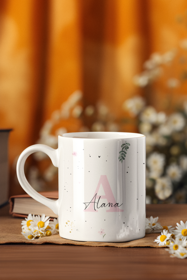 Kit artes canecas Alfabeto minimalista - Imagem 4
