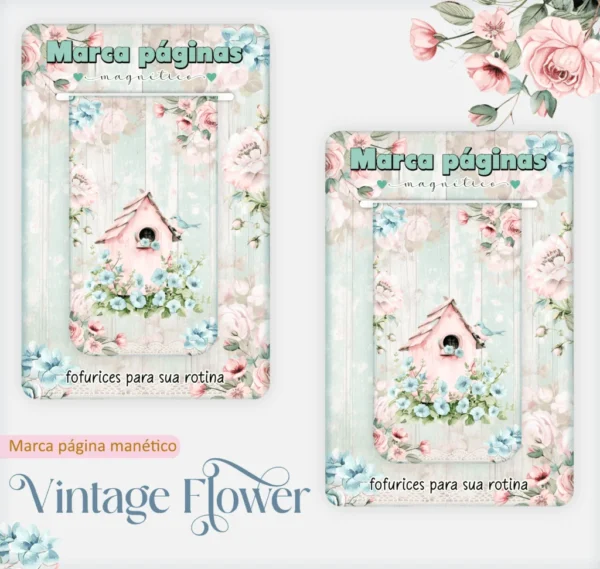 Vintage Flowers 3 – Caderno A5 - Imagem 2