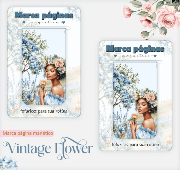 Vintage Flowers 4 – Caderno A5 - Imagem 2