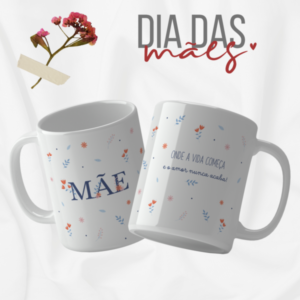 22 ARTES PARA CANECAS DIA DAS MÃES 2025