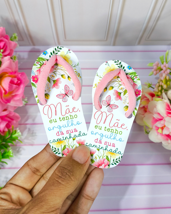 Chinelo p/ xuxinha Dia das Mães (Desenhitos da Jana) - Imagem 3