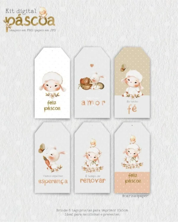 Páscoa fofa – Kit Digital - Imagem 3