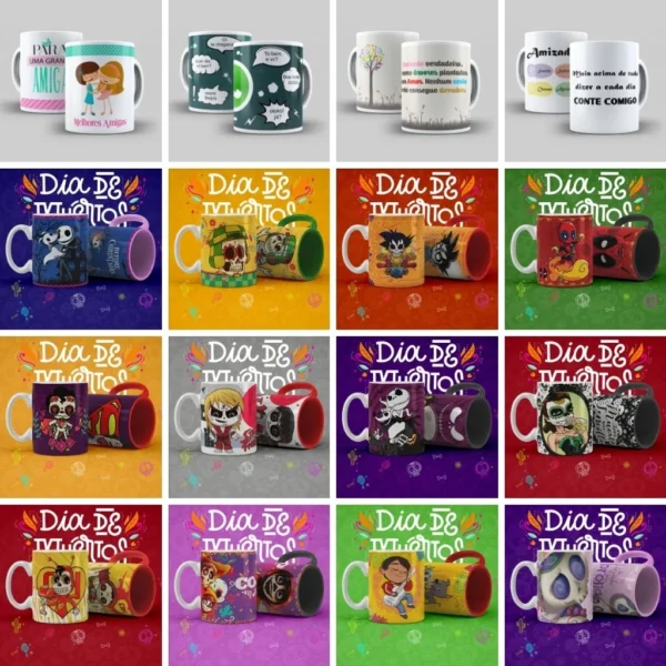 10 mil artes p/ Canecas – Iniciante - Imagem 3