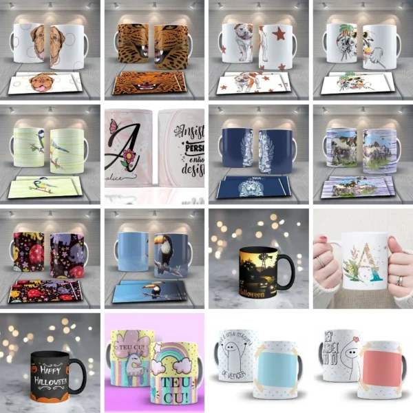 10 mil artes p/ Canecas – Iniciante - Imagem 5