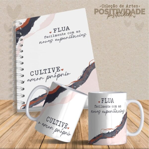 36  Artes Canecas e Agendas Personalizadas Positividade - Imagem 13