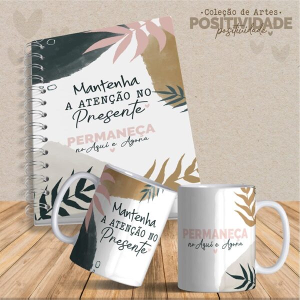 36  Artes Canecas e Agendas Personalizadas Positividade - Imagem 15