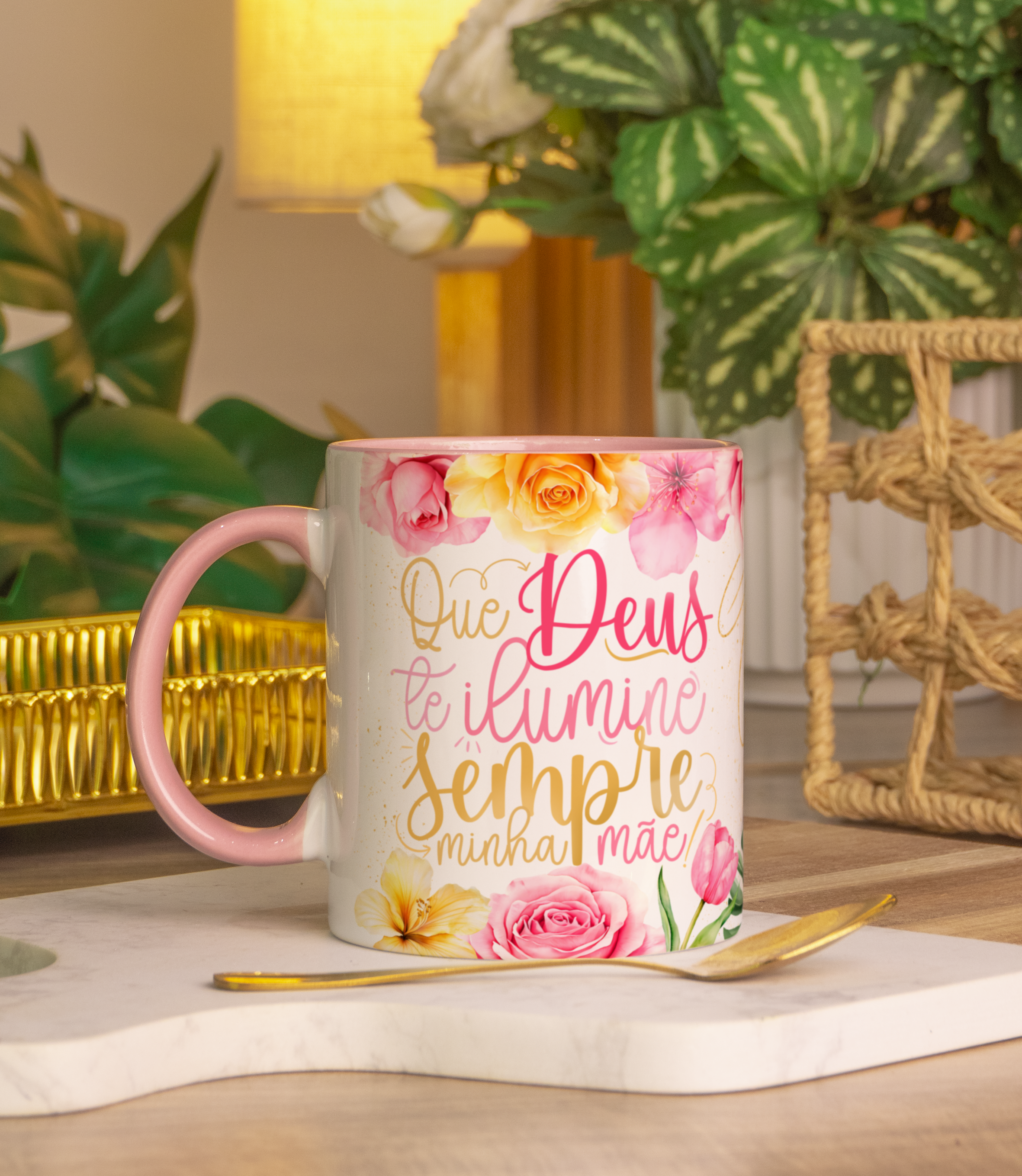 32 ARTES PARA DIA DAS MÃES - CANECA E AZUJELO Mãe é Benção - Imagem 8
