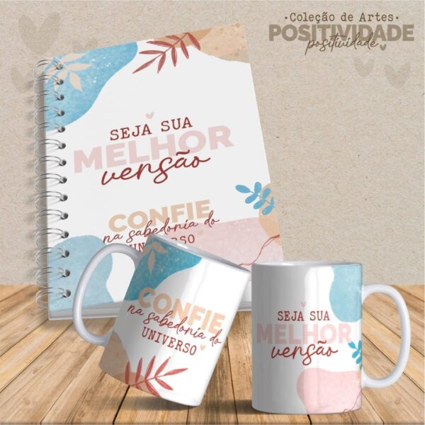36  Artes Canecas e Agendas Personalizadas Positividade - Imagem 17