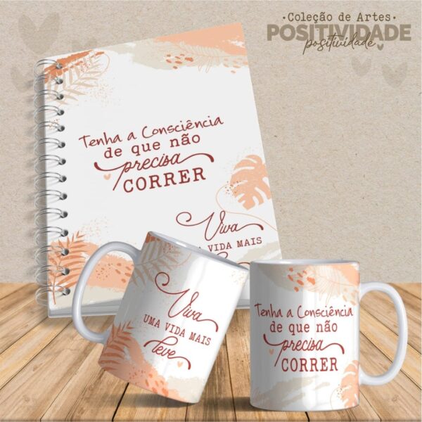 36  Artes Canecas e Agendas Personalizadas Positividade - Imagem 18