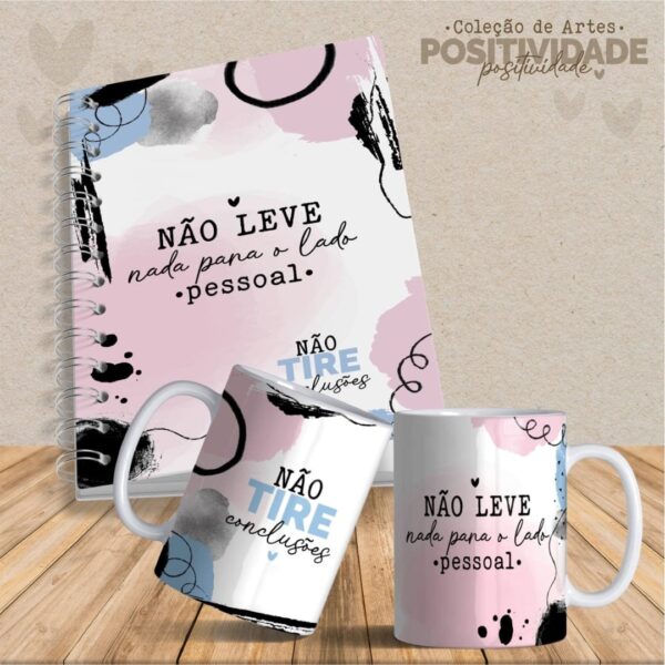 36  Artes Canecas e Agendas Personalizadas Positividade - Imagem 19
