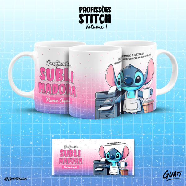 Stitch Profissões Vol. 1 + Elementos (Lab51) - Imagem 3