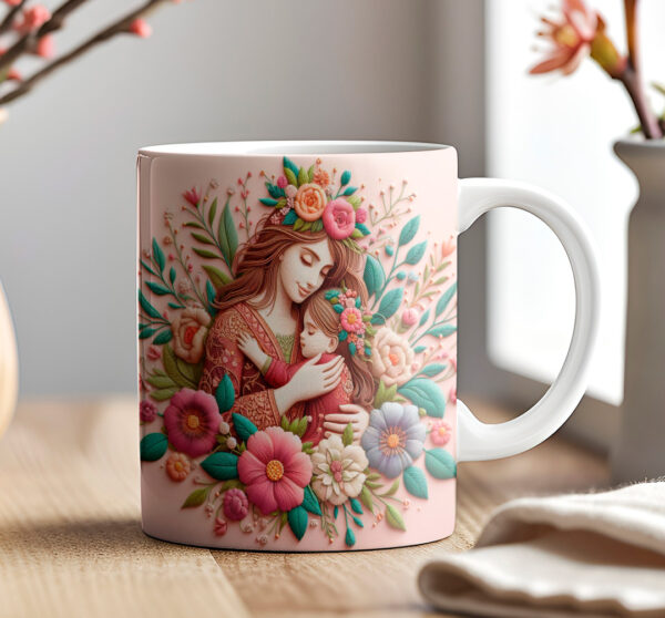 10 Artes de caneca Mães 3D - Imagem 7