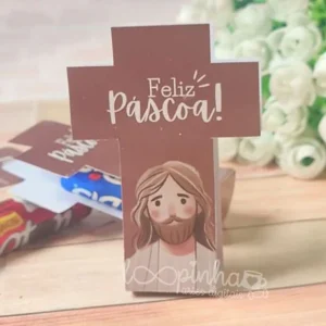 Cruz Porta Baton e Bis – Páscoa 2025