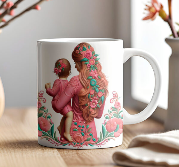 10 Artes de caneca Mães 3D - Imagem 9