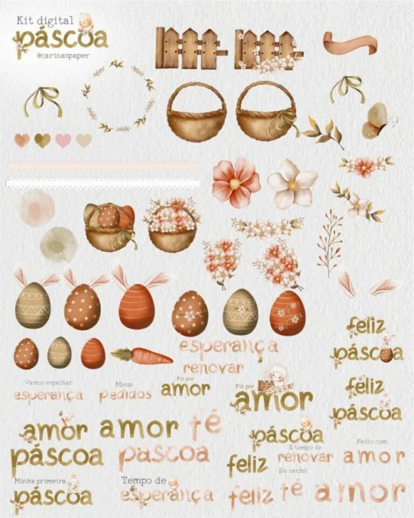 Páscoa fofa – Kit Digital - Imagem 4