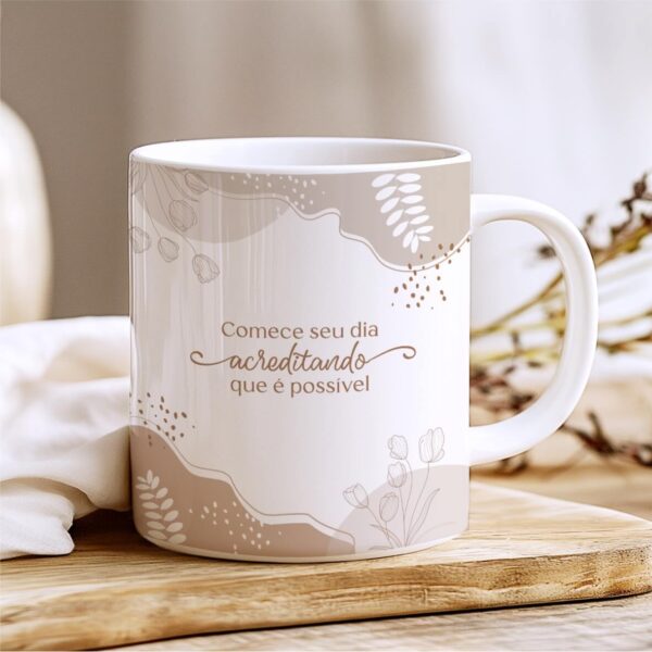 20  Artes Canecas Frases Leveza e Inspiração - Imagem 5