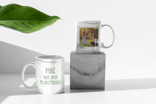 Arte Caneca - Mãe que Ama Plantinhas - Imagem 8
