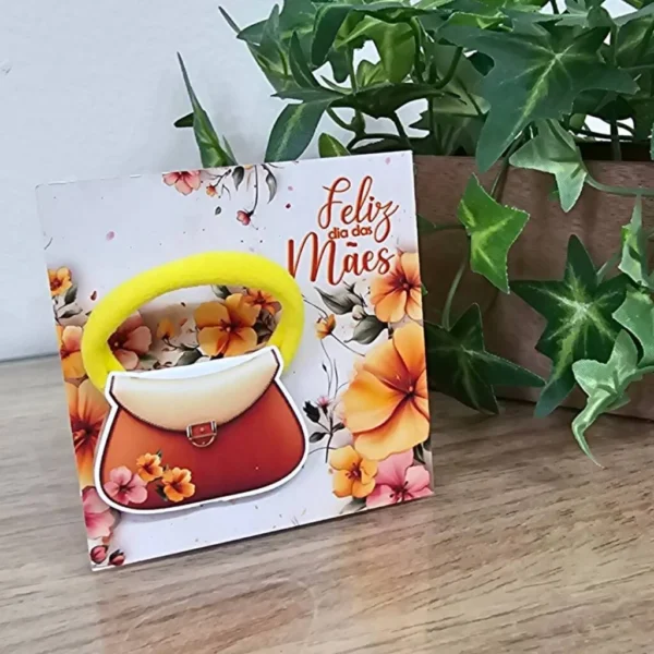 Kit 6 mimos de bolsinhas – Dia das mães - Imagem 3