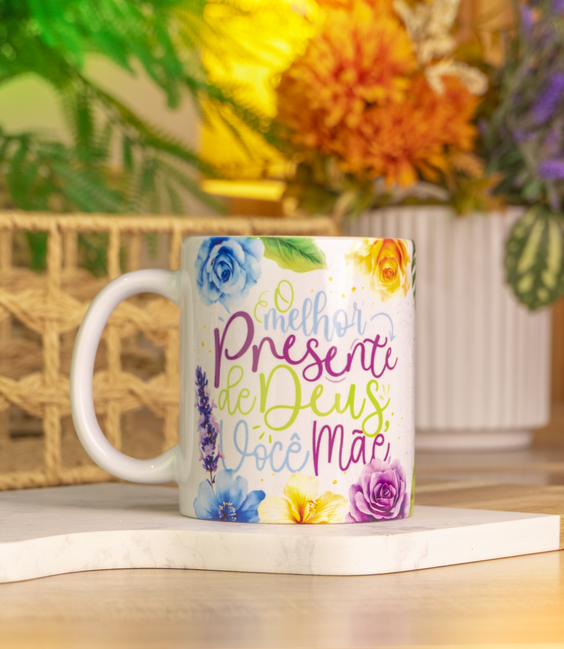 32 ARTES PARA DIA DAS MÃES - CANECA E AZUJELO Mãe é Benção - Imagem 15
