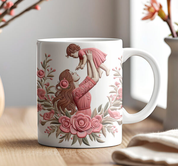 10 Artes de caneca Mães 3D - Imagem 16