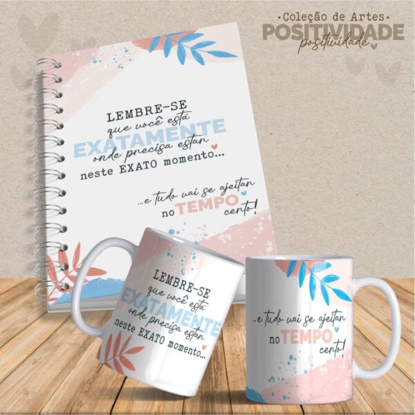 36  Artes Canecas e Agendas Personalizadas Positividade - Imagem 10