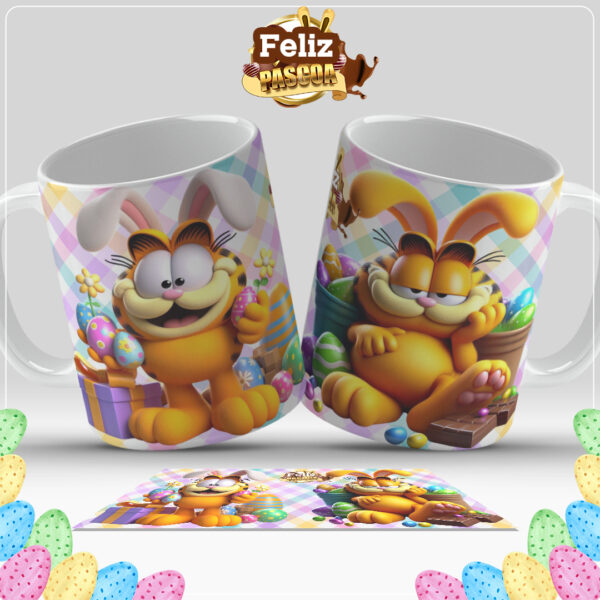 20 artes caneca páscoa personagens - Imagem 5