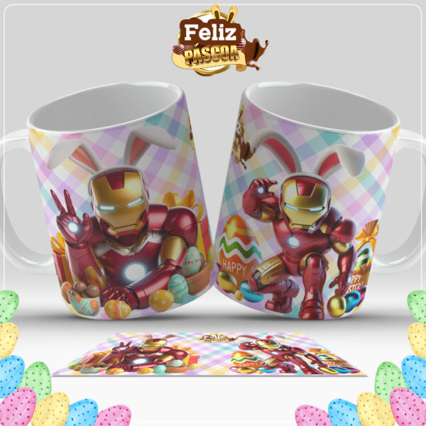 20 artes caneca páscoa personagens - Imagem 6
