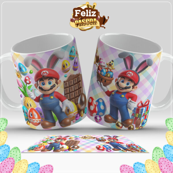 20 artes caneca páscoa personagens - Imagem 7