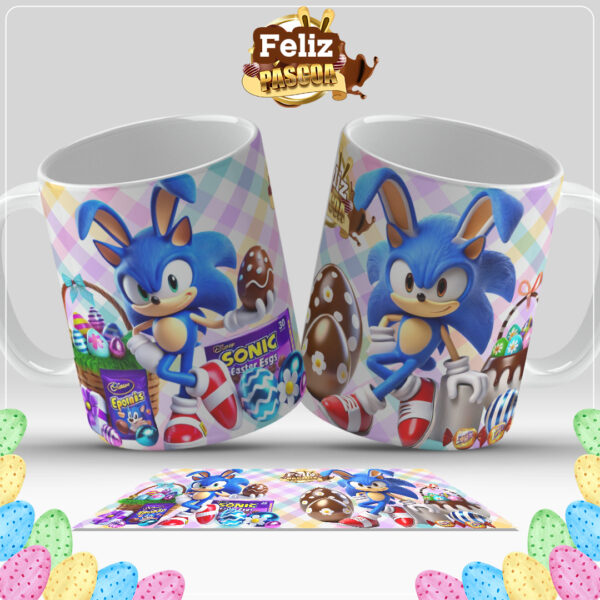 20 artes caneca páscoa personagens - Imagem 18