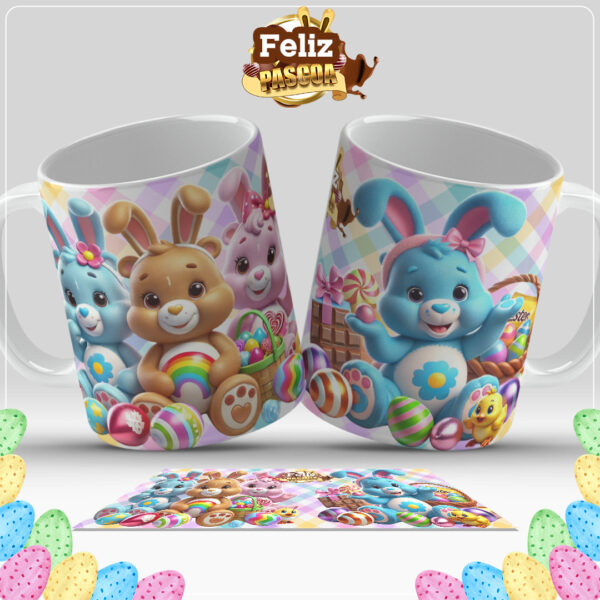 20 artes caneca páscoa personagens - Imagem 20